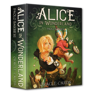 愛麗絲夢遊仙境指引卡｜Alice In Wonderland Oracle｜36張,冒險故事體驗靈感,贈中文翻譯