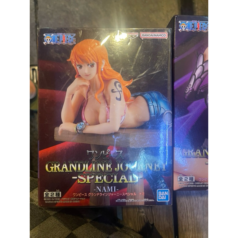 日版 海賊王 GRANDLINE JOURNEY SPECIAL 電鍍色 女帝 漢考克 娜美