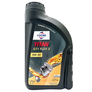 【車百購】 Fuchs TITAN GT1 5W40 FLEX 3 全合成機油 汽柴油引擎通用
