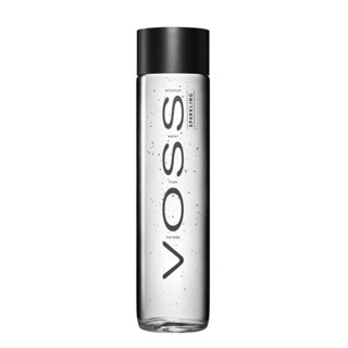 現貨免運【VOSS芙絲】挪威頂級氣泡礦泉水(800mlx12入)-時尚玻璃瓶 VOSS