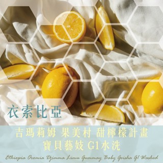 【好日Coffee Roaster】衣索比亞 吉瑪莉姆 果美村 寶貝藝妓 G1 水洗｜淺焙｜咖啡豆｜手沖｜精品咖啡｜半磅