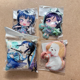 日版 LoveLive Sunshine Aqours 水團 迷你抱枕 吊飾 扭蛋 盒玩