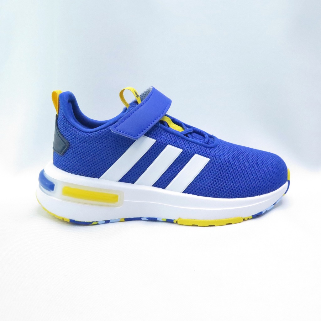 adidas IE6423 RACER TR23 EL K 中大童 運動鞋 慢跑鞋 魔鬼氈 藍x白【iSport愛運動】