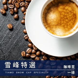 TIAMO 一磅裝咖啡豆-雪峰莊園.NO.1藍山