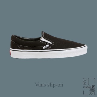 VANS CLASSIC SLIP-ON 黑白 懶人鞋 休閒鞋 基本款 VN000EYEBLK【Insane-21】
