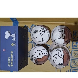 2024華南金紀念品 SNOPPY 事事如意碗組 (一組四入)