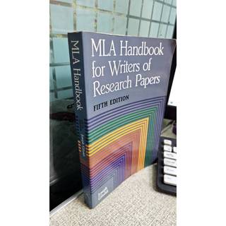 MLA handbook for writers of research papers 5/e 978957586872