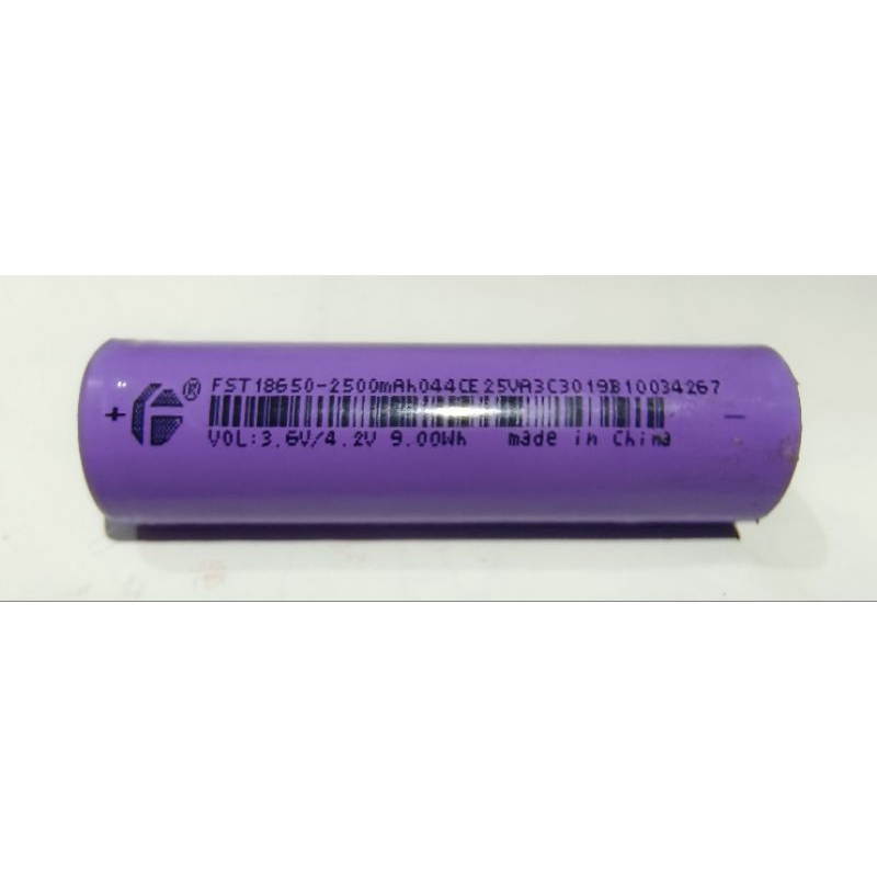 18650 福斯特5C 2500mAh {買十送一} 鋰三元動力充電電池 {足量不虛有破皮會送收縮膜} 點焊拆機正常品