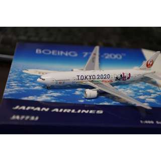 1:400 JAL 日本航空 777-200 2020東京奧運彩繪 JA773J Phoenix製作