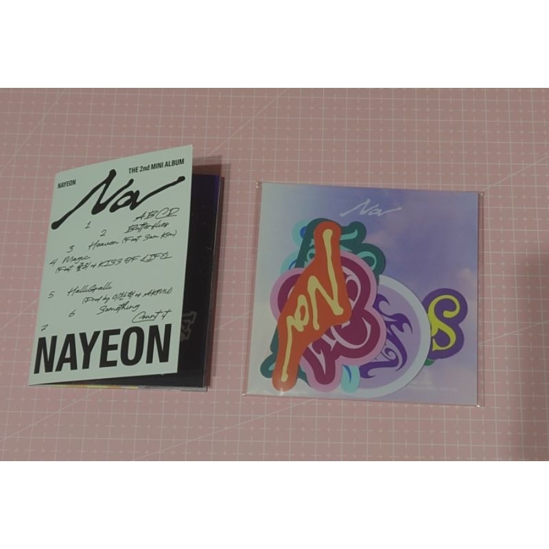 娜璉 NA 專輯內容物 貼紙包 小冊子小寫真 TWICE 林娜璉 nayeon ABCD