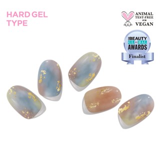 【EDGEU】沙龍凝膠美甲貼-信封設計款｜ENA233 Shining Marble