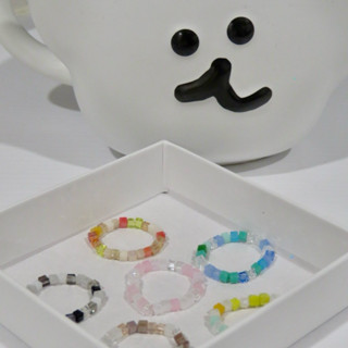 方糖串珠戒指 Square Ring｜Jane’s Handmade