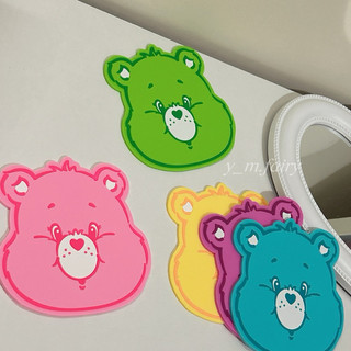 ♡現貨♡ Care Bears杯墊 彩虹熊杯墊 矽膠杯墊 熊熊杯墊🐻