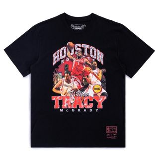 Mitchell & Ness NBA Tracy McGrady Bling Tee 黑 短袖 MNTS070HR