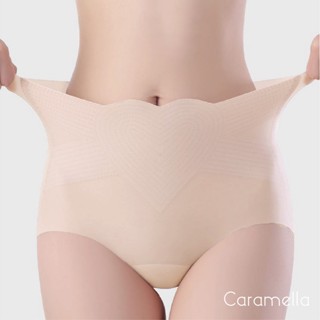 【Caramella】安全褲 冰絲內褲 中腰內褲 無痕內褲 女生內褲 三角內褲 三角褲 涼感內褲 A3025