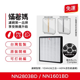 適用 Teco 東元 NN-2803BD NN2803BD NN-1601BD NN1601BD 空氣清淨機 複合式濾網