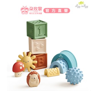 Itzy Ritzy 美國嬰兒童玩具 -軟Q繽紛感統玩具10件組 彌月禮【朶玫黎官方直營】