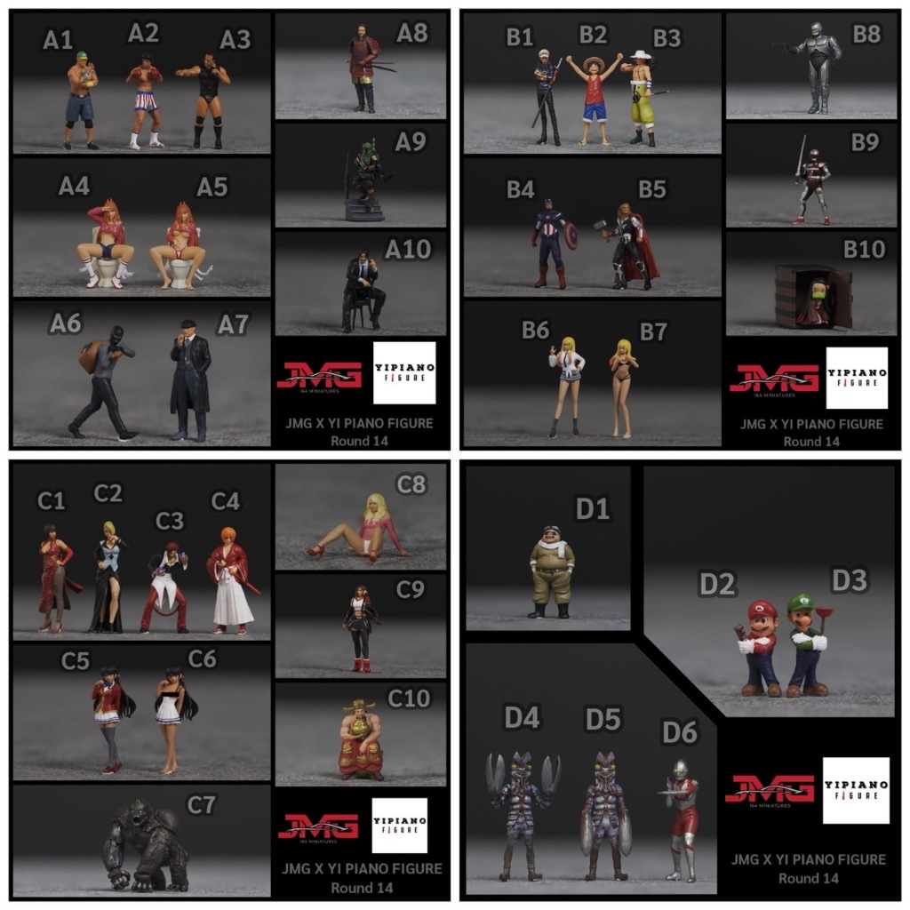 1/64 JMG x YI PIANO Round 14 人偶