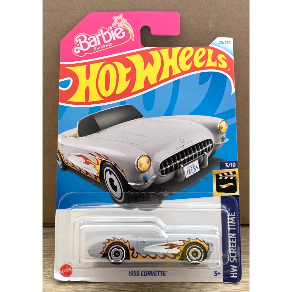 風火輪 芭比 電影 Barbie The Movie 雪佛蘭 科維特 1956 CORVETTE 敞篷跑車 經典車 肯尼