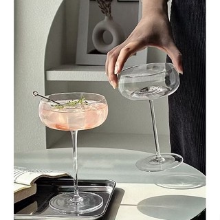 ｛常花小徑｝多款水晶玻璃高腳杯 玻璃杯 高腳杯 甜點杯 雞尾酒杯 果汁杯 奶昔杯 飲料 水杯 冰美式拿鐵咖啡杯