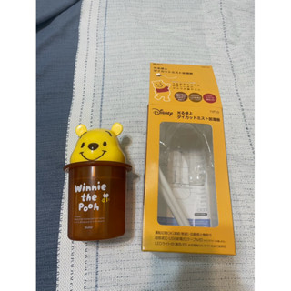 （二手近全新）日本 SKATER 小熊維尼 Pooh 超聲波振動 加濕器 USB供電 小桌燈 TST1D （北）