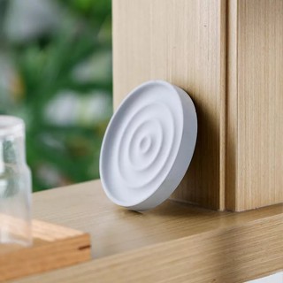 【日本霜山】漣漪造型超吸水珪藻土杯墊 肥皂盤