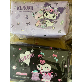 【全新】正版 庫洛米 KUROMI 3C收納袋 大方萬用包 收納包 化妝包 文具袋 筆袋
