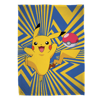[現貨]寶可夢空調毯 Pikachu 精靈球 皮卡丘Pokemon神奇寶貝 午睡毛毯宿舍 交換生日禮品