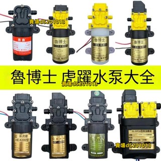 電動噴霧泵 12V農用 電動噴霧器水泵隔膜泵智慧高壓自吸泵大功率打藥機配件噴霧泵小型💕💕