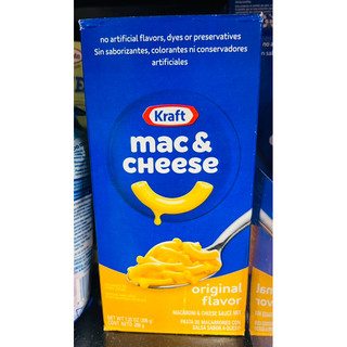 Kraft香濃起司通心粉206公克/盒 效期：2025-10-1