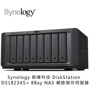 捷特 群暉 Synology DS1823xs+ 網路儲存伺服器 (無硬碟) 雲端