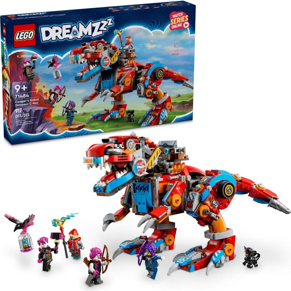 LEGO 樂高 71484 庫柏的機器恐龍酷暴龍