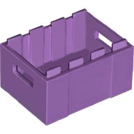 姜叔叔零件 LEGO 樂高 配件 箱子  Medium Lavender 30150