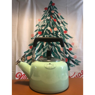 美國CHANTAL SVEN 1.9L 薄荷綠 琺瑯笛音壺 熱水壺 搪瓷