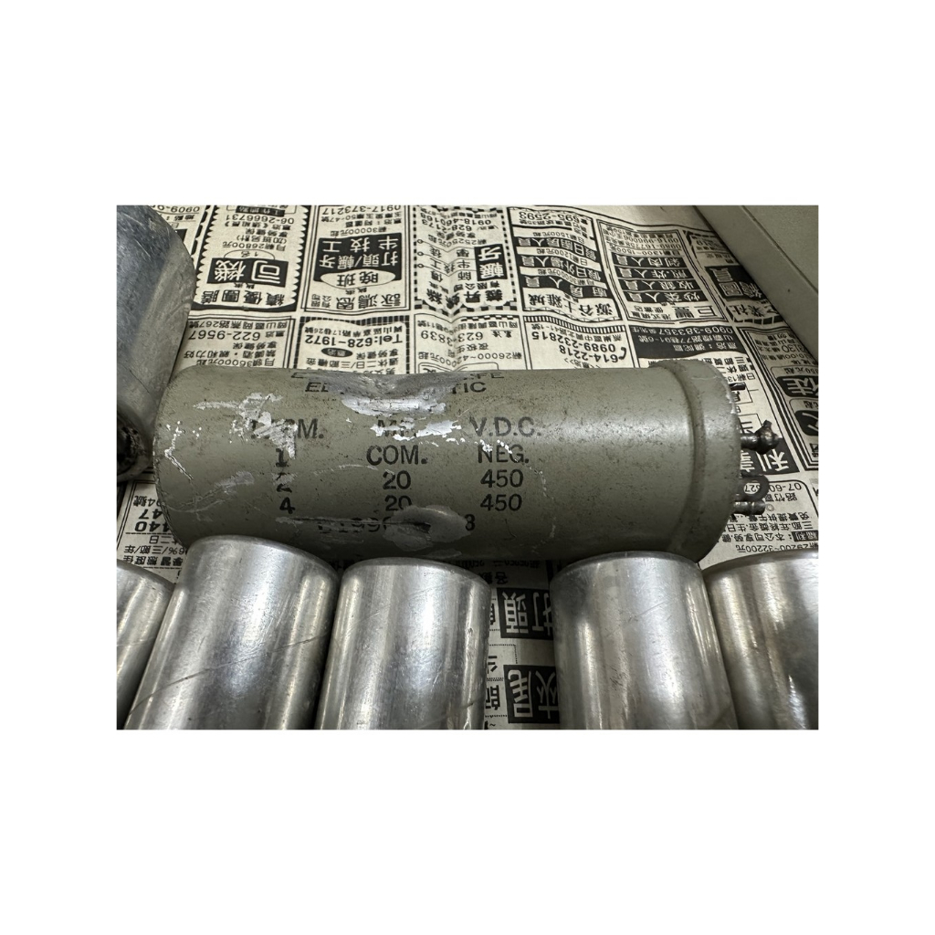 愛樂人]福利品 WE Western Electric 電容20+20/450V 一個