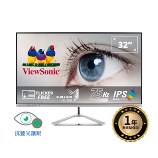 ViewSonic 優派 VX3276-MHD-3 32型 娛樂顯示器