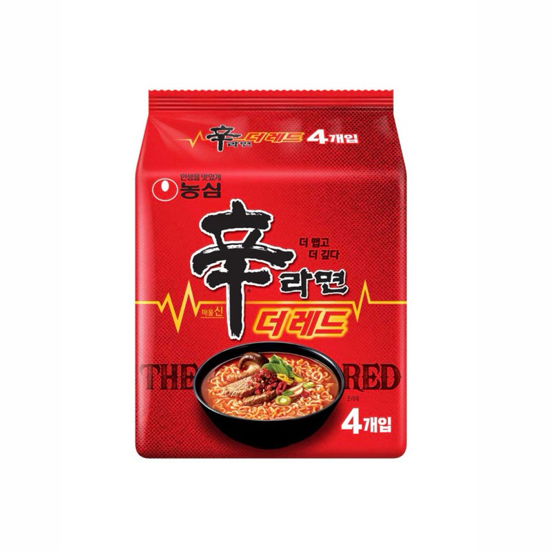 農心 兩倍特辣辛拉麵 一袋4入 韓國直送🇰🇷