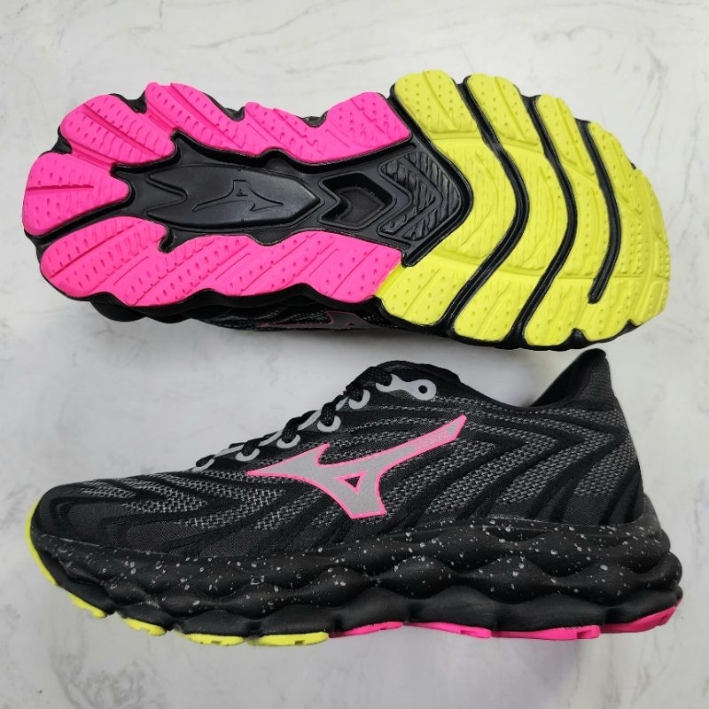 美津濃 MIZUNO WAVE SKY 8 男/女 高緩衝 慢跑鞋 J1GC240206