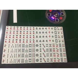 36mm 電動麻將桌專用麻將 奶茶色 正磁
