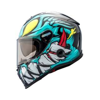 【ASTONE】送好禮 安全帽 GTB800 AO26 黑綠 內鏡 雙D扣 內襯可拆 822BA 全罩帽｜耀瑪騎士