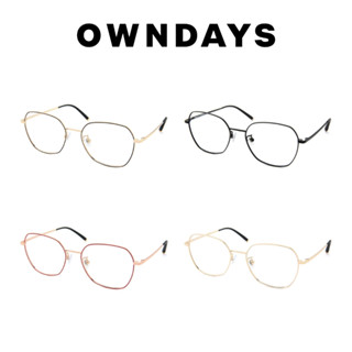 OWNDAYS +NICHE系列 文青多邊金屬款光學眼鏡 NC3010K-0S