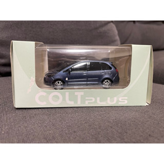 第一代稀有深藍色colt plus 絕版模型車1/43