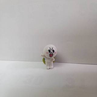 LINE LINE Friends 饅頭人 公仔 扭蛋 杯緣子 饅頭人 小公仔 現貨