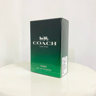 ☆臺灣公司貨☆ COACH Green 森林時尚 時尚都會 男性淡香水 40ML 100ml 另有 tester