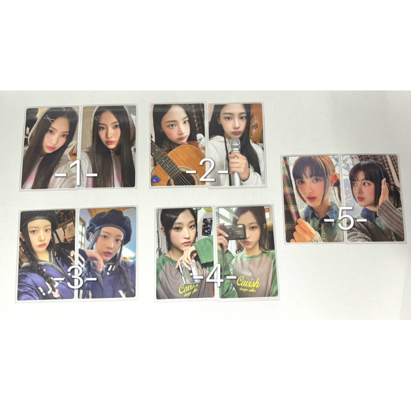NEWJEANS 小卡  FM小卡組 正版小卡