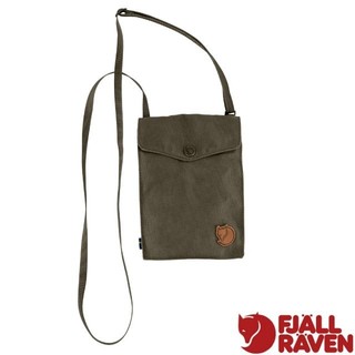 【Fjallraven 小狐狸】防潑水旅行隨身袋 Pocket 手機證件袋 護照包 零錢包 隨身包 深橄欖 24221