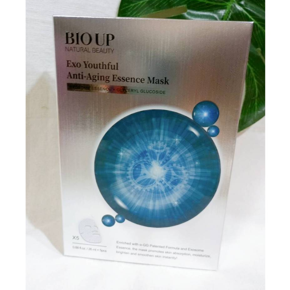 自然美 BIO UP 凝時之泌奇蹟面膜 (26ml/片；5片/盒) 外o體面膜 凝時之泌 奇蹟面膜 BIOUP