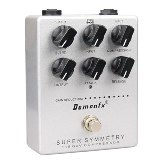 好禮二選一 Demonfx SUPER SYMMETRY COMPRESSOR 電貝斯 壓縮 效果器 bass