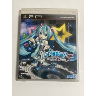 PS3 初音未來 Project Diva F 純日版 中古品