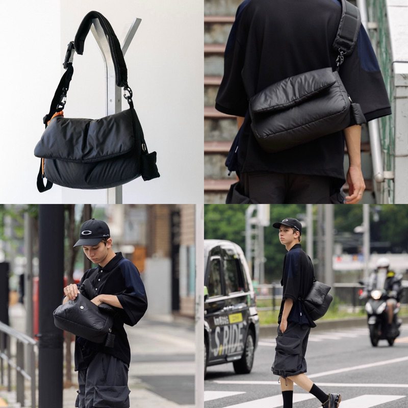 CLESSTE PADDED 脆い FLAP HOLIDAY BAG CLESSTE PADDED 脆い FLAP HOLIDAY BAG